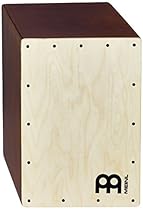 Meinl Percussion JC50LBNT Birch Wood Compact Jam Cajon with Internal Snares, Light Brown
