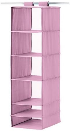 Ikea Skubb Organizer with 6 Compartments, Pink