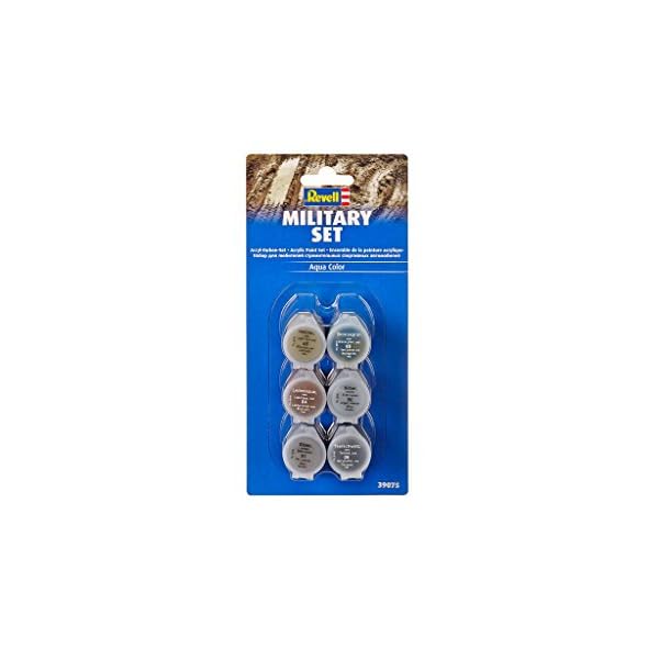 Revell 39075 Aqua Color 6'er Modellbau Farbset MilitÃ¤r (6 x 5 ml)