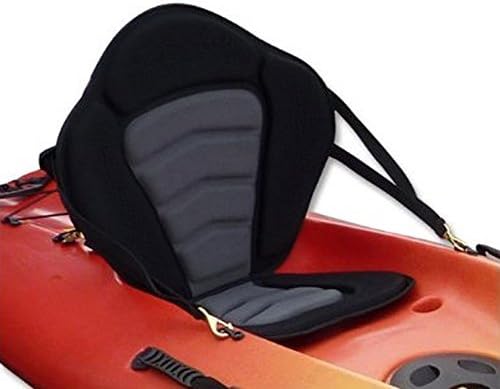 PactradeMarine Adjustable Padded Deluxe Kayak Seat With Detachable Back Backpack/Bag Canoe Backrest by Pactrade Marine