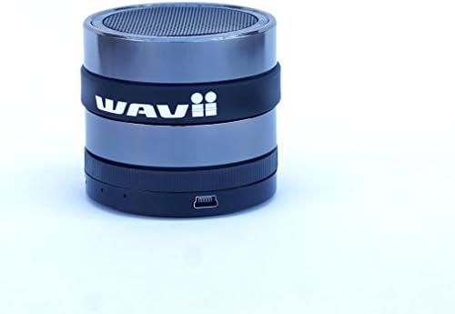 WAVII Bluetooth Speaker great at the beach, Wireless Built-in Microphone listen to music or talk w/o lifting a finger Superbass allows you to truly HEAR fav songs on Iphone/Android/Ipad/Surface Mac PC