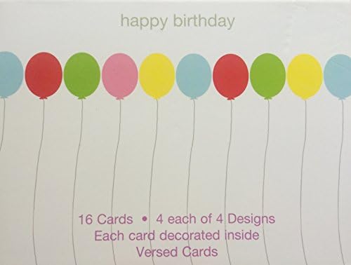 Driftwood Designs Happy Birthday Boxed Cards 16 Cards &amp; envelopes