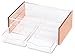 Organizer for Cosmetics Makeup Jewelry Stationery Hobby Art Craft Supplies (Rose Gold)
