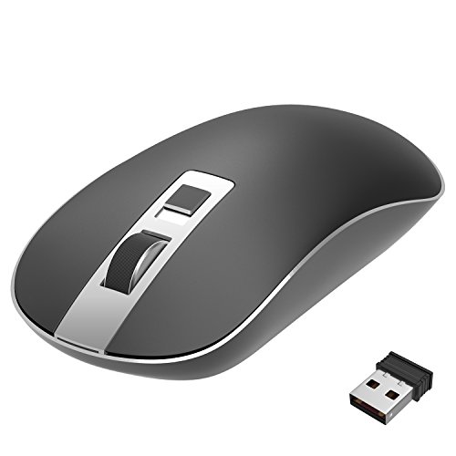 Jetech 2.4ghz wireless mobile optical mouse with 6-mont…