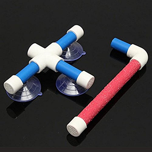 Portable Suction Cup Bird Window and Shower Perch Toy for Bird Parrot Macaw Cockatoo African Greys Budgies Parakeet Bath Perch Toy