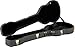 Musician's Gear Electric Bass Case Violin Shaped Black