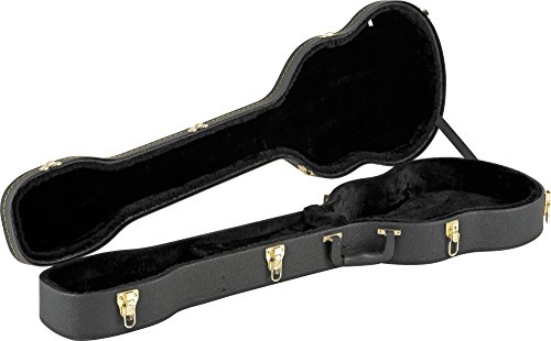 Musician's Gear Electric Bass Case Violin Shaped Black - Thumbnail 4