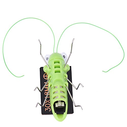 image for GLOGLOW (Pack of 2) Mini Magic Solar Energy Powered Cockroach/Grasshop