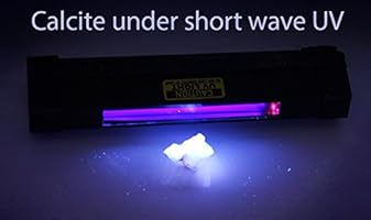 Collectibles Shortwave Uv Lamp Fluorescent Minerals With Optical Filter Uv Sw Filtered 254 Nm Crystals Mineral Specimens Crystals Mineral Specimens Collectibles