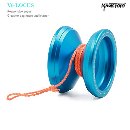 MAGICYOYO Professional Responsive Yoyo Ball for Beginners Starter Kids V6 LOCAS Space Yoyos 5