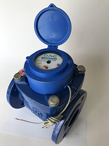 DAE WP-200P 2" Woltmann Helix Water Meter, Pulse Output, Gallon
