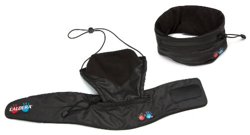 Caldera International NX4 Neck Warmer/Face Mask, Black, Large/15-21-Inch