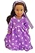 Brittany's My Lavender Star Nightgown Compatible with Mini American Girl Dolls- Mini Doll Clothes