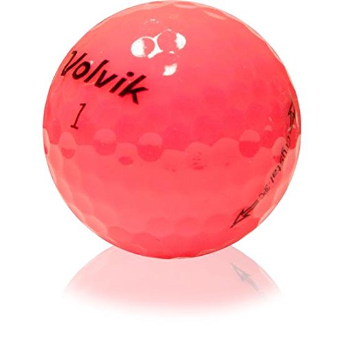 Volvik Crystal Pink Golf Balls