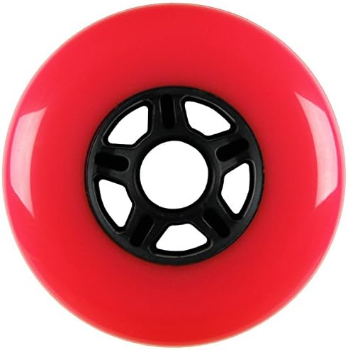 Kick PushPlastic Hub Scooter Wheel, Neon Pink, 100mm