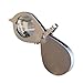 Vktech 30mm 3X Pocket Folding Magnifier Reading Magnifying Glass Loupe With Key Chain (Magnifier)