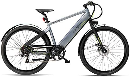 Armony Milano Avanguardia, Electric Bike Unisex Adult, Grey Matte Black, 28"