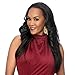 Vivica A. Fox FHW-TRINITY New Futura Fiber, 3/4 Half Wig in Color 1B