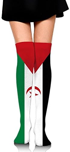 Flag Of The Sahrawi Arab Democratic Republic Compression Socks For Men & Women - BEST For Running, Nurses, Shin Splints, Flight Travel, Skiing & Maternity Pregnancy - Boost Athletic Stamina & Recovery