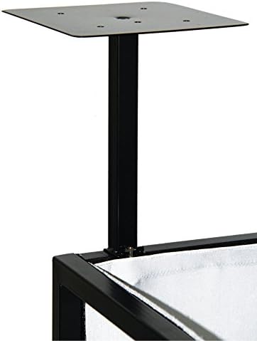 Novopro NOVO-SDXSHELFBLK Novopro SDX DJ Booth Podium Shelves (Black)