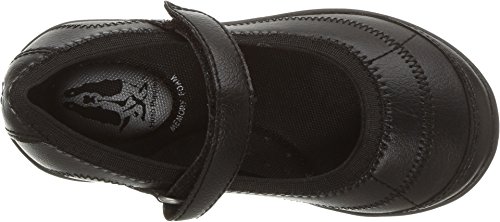 Hush Puppies Reese Mary Jane (Toddler/Little Kid/Big Kid), Black, 9 Medium US Toddler