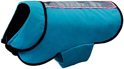 Healers Petcare Teal Light Weight Soft Shell/Mesh Back Led Jacket - Medium