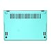 GMYLE Turquoise blue 3 in 1 Rubberized Hard Case Cover for Acer Chromebook C720 C720P C740 - Silicon Keyboard Protector and Clear LCD Screen Protector (Not Fit for Acer Chromebook CB3-111 Series)