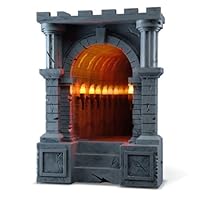 ThinkGeek Infinite Illuminated-Torch-Lined Dungeon Corridor Infinity Mirror - Geeky Desk or Wall Accessory - A ThinkGeek Creation and Exclusive