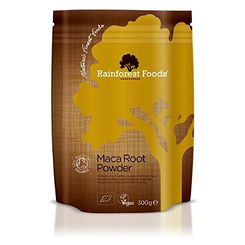 Rainforest Foods Organic 4 Root Maca Root Powder - 300g (0.66lbs)