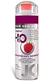 System Jo New H2o -Raspberry Sorbet- Flavored Water Based Lubricant (Super Long Lasting, Never Sticky or Tacky, 100% Latex Safe) : Size 5.25 Fl. Oz / 150ml