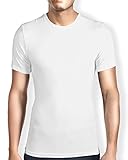 Men's Ultra Soft Bamboo Crew Neck Under Shirt - Tailored Tall, Tagless