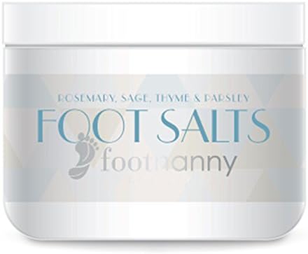 Footnanny - Parsley Sage Soaking Salts - Relieve Stress, Reduce Swelling, and Remove Impurities