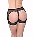 Booty Lift Boyshort Buttocks Butt Light Tummy Control SIZE X-LARGE BLACK