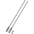 Walkie Talkie Antenna for Baofeng Antenna Upgrade 15.6-Inch Whip Dual Band UV VHF/UHF 144/430Mhz Antennas SMA-F for UV-5R UV-82 BF-F8HP (2 Pack)