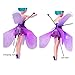 Magic and Best Gift for 6 Year Old Girl Toy -RC Kids Flying Fairy LED Doll Infrared Induction and Remote Control Helicopter Toys Birthday