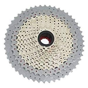 SunRace CSMX80 11-50T 11 Speed Wide Ratio Cassette, Silver #XTE1388