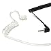 3.5mm Police Listen Only Acoustic Tube Earpiece Headset for Radio Speaker Mic by The Comm Guys