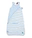 Love To Dream Inventa Lightweight Sleep Bag/Wearable Blanket with Unique Vented Cooling System, Luxurious Super-Soft CotTon, Stylish Fashion Design, .5 TOG, 4-12 Months, Light Blue
