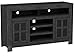 Signature Design by Ashley Gavelston Rustic TV Stand with Fireplace Option, Fits TVs up to 58