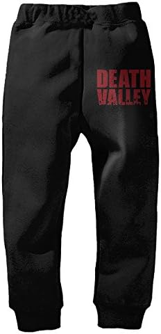 3 Toddler Death Valley Elastic Fleece Sweatpants For Boys &amp; Girls Black