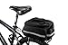 Bicycle Cycling Back Seat Bag Kapoo Waterproof Bicycle Bag Outdoor Multi-functional Oxford Bike Bag with Rainproof Cover,Durable,Convenient,Easy to Install[1 Year Warranty]