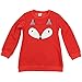 Jastore® Baby Girl 2PCS Cartoon Fox Clothing Set Long Sleeve Sweater +Pants (4T) Orange