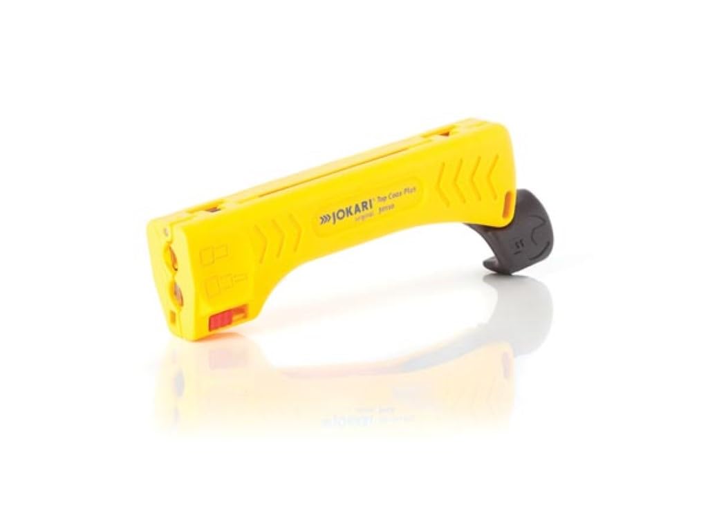 C.K Jokari 30110 Wire Stripper For Coaxial Cable Top Coax Plus, Yellow/Black