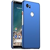 ORNARTO Google Pixel 2 XL Case,2XL[Basic Series] Thin Fit Shell Premium Hard Plastic Matte Finish Non Slip Full Protective Anti-Scratch Cover Cases for Google Pixel 2 XL(2017) Blue