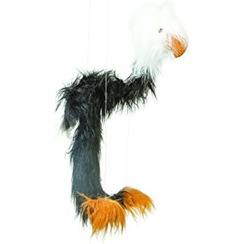 The Puppet Company Marionetta A Mano CarPets - Leone Peluche Morbido Per Bambini, Compagno Di Viaggio In Auto