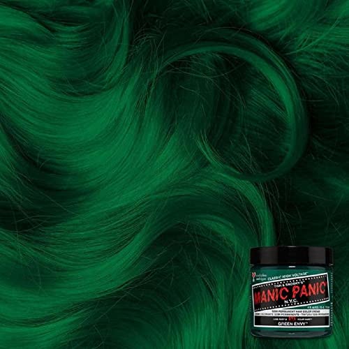 MANIC PANIC Green Envy Hair Dye Classic High Voltage Semi Permanent