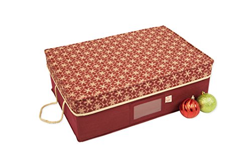 Santas Bags Decorated Two Tray Ornament Storage Box - Thumbnail 5