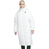 Nike Sportswear Women's White Classic Therma-FIT Loose Hooded Parka Puffer Jacket FB7675-100 SIZE M