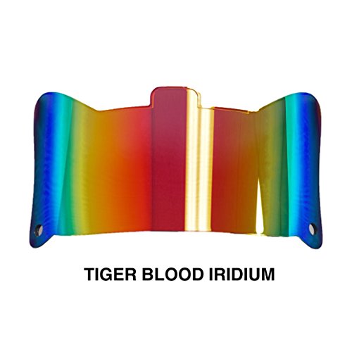 Buy SHOC Visor TIGER BLOOD IRIDIUM Online at desertcartUAE