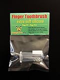 HAPPY PET 365 TM: Extra Soft Cat Dog Toothbrush Small And Gentle, For All Dog Sizes, Food Grade Silicone Cat Dog Finger Toothbrush (1 item) - [BONUS] Free E-Book